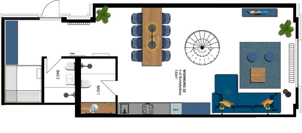 Seebruecke Heringsdorf - Appartement Mit 2 Schlafzimmern Und Terrasse S22 Exteriör bild